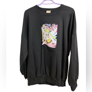 Vintage 1990’s Sailor Moon Bootleg Pullover Sweater Crewneck Size XL